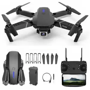 Zyamalox Foldable Drone with Camera: Remote